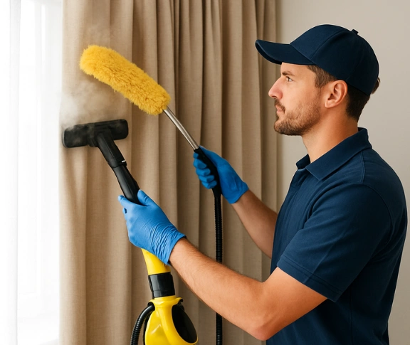 Trusted blind cleaning technician Matty Curtain Cleaning elizabeth-bay-nsw QLD
