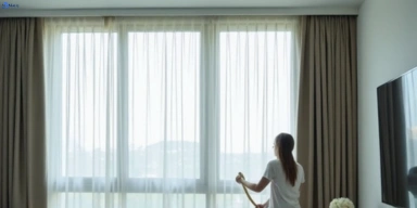 Delicate sheer drape cleaning elizabeth-bay-nsw Matty Curtain Cleaning